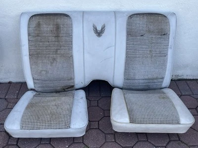 Asiento trasero Pontiac Trans Am 1980 Pace Car para piezas OEM Foto 1 de 4