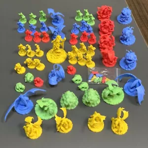 Lot Dungeons & Dragons Cthulhu Wars D&D Board Game Miniature Role Playing Figure - Picture 1 of 10