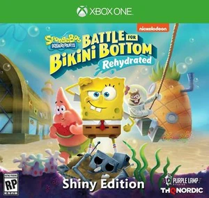 SpongeBob SquarePants Battle for Bikini Bottom Rehydrated Shiny Edition Xbox One - Picture 1 of 1