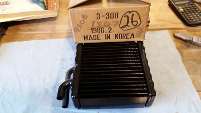 Heater Core Ready Aire 399308 77-79 Toyota Corolla, 1970 Landcruiser w/AC  BRASS — 第 1/4 张图片