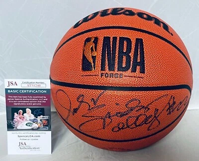 John Salley Pistons Bulls Lakers Firmado NBA Baloncesto Autografiado Prueba 3 JSA Foto 1 de 3