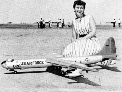 Convair B-36 C/L 112" Wingspan RC Model Airplane Printed Plans & Templates - Image 1 of 2