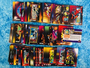 Marvel Universe 1992 Trading card single cards by Impel 1992 Hulk Spider-Man