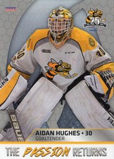 2018/19 Sarnia Sting - AIDAN HUGHES (g) [Bellinzona Rockets] SL