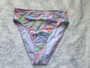 Salt and Cove Bikini Bottom Women's Medium Swim Pink & Blue Swimwear NWOT - Picture 1 of 6