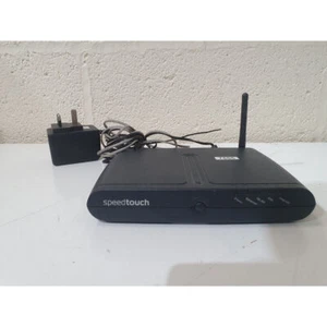 Thomson Speedtouch ST585 v6 Wireless ADSL Network Modem Router with AC Adapter - Picture 1 of 6