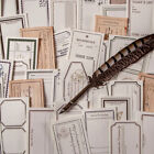 1 Set Vintage Paper Pad Envelope Scrapbooking Planner Journal Card Album Craft