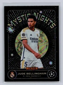 2023-24 Topps Merlin UEFA #MN-1 Jude Bellingham -Mystic Nights-Real Madrid CF - Foto 1 di 2