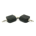 Metal Durable Universal Connecting Twin Phono Accessories Stable Audio Plug