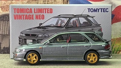 TOMICA LV-N281b '98 SUBARU IMPREZA SPORTS WAGON WRX STi 1:64 LIMITADO VINTAGE NEO Foto 1 de 4