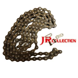 SUPERLEON 1/2"x1/8" 114L BMX TRACK SINGLE SPEED BIKE CHAIN WITH MASTER LINK. - Picture 1 of 1