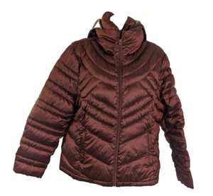 Travel Smith, Women's, Packable, Hooded, Puffer Jacket, ruby red, size XL - Imagen 1 de 5
