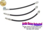 BRAKE HOSE SET Plymouth Road Runner 1972 - Front Disc