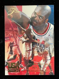 1994 Fleer Flair EE. UU. #79 Shaquille O'Neal MAGIC nota personal tarjeta de baloncesto - Imagen 1 de 2