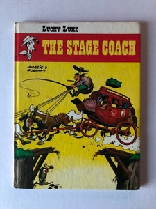 The Stage Coach Lucky Luke Rare Hardcover HC/Graphic Novel Goscinny Brockhampton - Picture 1 of 12