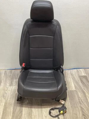 Fits 18 - 22 GMC TERRAIN SLT Front LH Driver Electric Seat Heated Black Leather - Image 1 of 4
