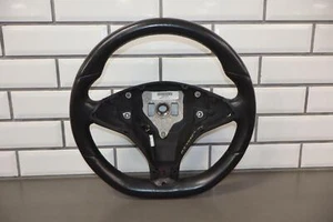2012-2020 Tesla Model S / X Black Leather Heated Steering Wheel - Picture 1 of 22