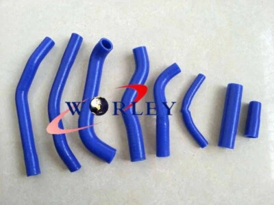 FOR Yamaha YZ250 YZ 250 1983 83 silicone radiator hose BLUE - Изображение 1 из 4
