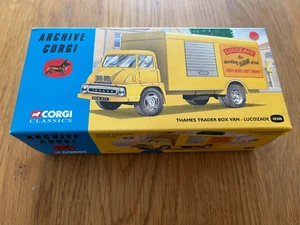 1997 Corgi Classics Thames Trader Box Van Lucazade 30306 - Picture 1 of 2