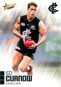 2020 CARLTON BLUES AFL Card ED CURNOW Footy Stars - Picture 1 of 2