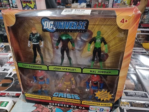 NEW DC Universe Infinite Heroes Crisis Value Gift Pack Defense of OA Toys R Us Cover