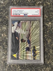 1994 Pinnacle Baseball SAMMY SOSA MUSEUM COLLECTION PSA MINT 9, Chicago CUBS MVP