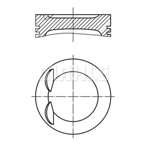 Piston MAHLE for Sprinter 3-T 4-T 2-T Korando Musso Chairman Rexton C-Class MB S - Picture 1 of 6