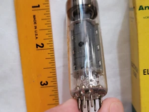 Rare Amperex 6BQ5, EL84 electron tube made in Gt Britain, new - Picture 1 of 8