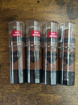 Wet n Wild MegaGlo Makeup Stick Contour, Where's Walnut 806  0.21 oz - 4 Pack - Image 1 of 3