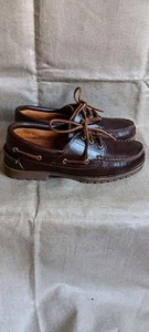 Bootsschuhe ☆ Halbschuh ☆ Ralph Harrison ☆ Braun ☆ Leder ☆ Gr. 39 - Bild 1 von 14