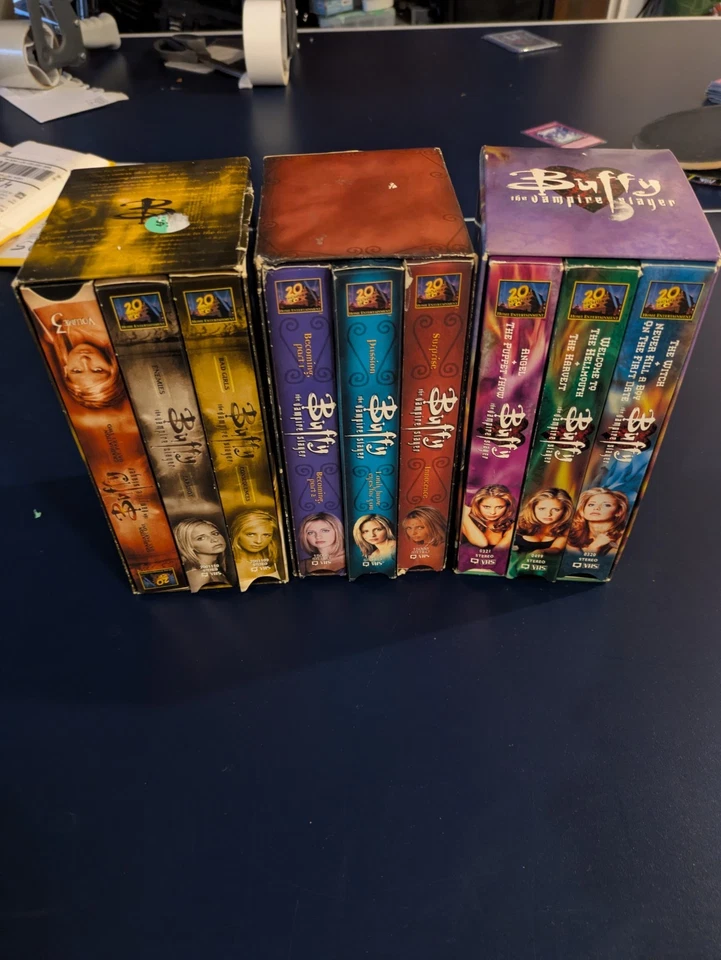 Buffy The Vampire Slayer Vhs Lot 3 Box Sets  - Image 1 of 4