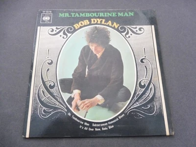 Bob Dylan – Mr. Tambourine Man 1966 UK EP CBS - Image 1 of 4