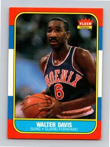 Walter Davis 1986 Fleer #23 ICONIC SET EX LRC Small Ding - Picture 1 of 2