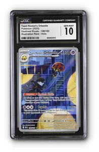 Pokemon Team Rocket's Orbeetle 198/182 Sv10: Destined Rivals Holo CGC 10 - Bild 1 von 1