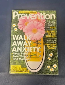 Prevention Mag. April 2020 Keto & Walk Away Anxiety plus Stop Snoring - Imagen 1 de 1