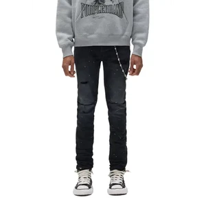 Lila Marke reflektierende Lackreparatur Denim - Bild 1 von 6