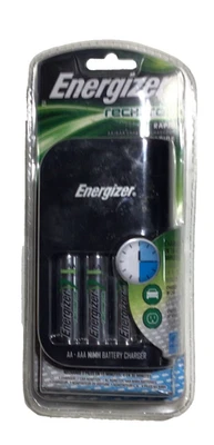 Energizer Recharge Rapid AA/AAA Charger With Car Adapter - Image 1 of 4