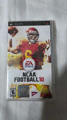 NCAA Football 10 (Sony PSP, 2009), Brand New, Sealed in Shrink Wrap - Image 1 of 2