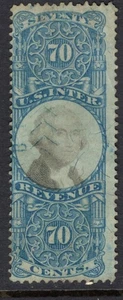 US Scott R117 gebraucht - Shallow Cut Cancel leicht geprägt - CV 35$ - Bild 1 von 2