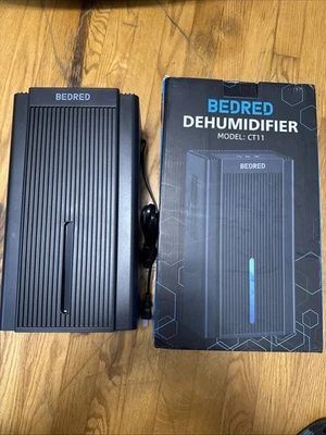 Bedred Black CT11 Dehumidifier 95oz Water Tank Quiet and Efficient - Image 1 of 3