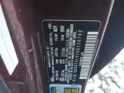 2016 KIA Optima Washer Reservoir 2.40L Genuine OEM Used 90K Miles 627-51020 - Image 1 of 4