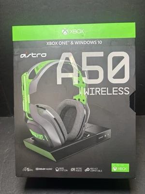 ASTRO A50 Gen 3 Wireless Headset and Base Station (XBOX/PC) - Works Good - Image 1 of 4