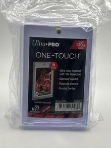 Ultra Pro One-Touch Thick Card 130pt Point Magnetic Card Holder - 5 PACK - Picture 1 of 4