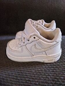 Nike Shoes Baby 4C Air Force 1  White Walking Athletic Sneakers DH2926-111