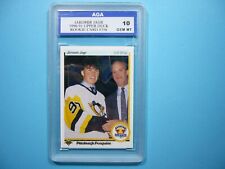1990/91 UPPER DECK NHL HOCKEY CARD #356 JAROMIR JAGR ROOKIE AGA 10 GEM MINT UD