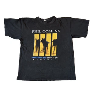 Phil Collins Dance Into The Light Tour 1997 T-Shirt Gr. L | Vintage Konzert schw - Bild 1 von 11