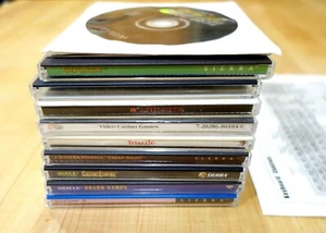 Game Lot for PC: Sierra Caesar II, Pinball, Hoyle Casino, Test Drive - Picture 1 of 11