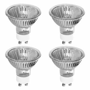 4 Pack 50W Halogen 240V GU10 Dimmable Warm White Spotlights 2000hrs - Picture 1 of 3