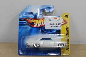 HOTWHEELS 1/64 '66 CHEVY NOVA 2007 FIRST EDITIONS (WHITE) N°K6141 DIE CAST MODEL - Picture 1 of 4
