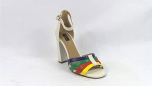 G.I.L.I. Rainbow Block Heels Malin Ivory/Retro - Picture 1 of 5